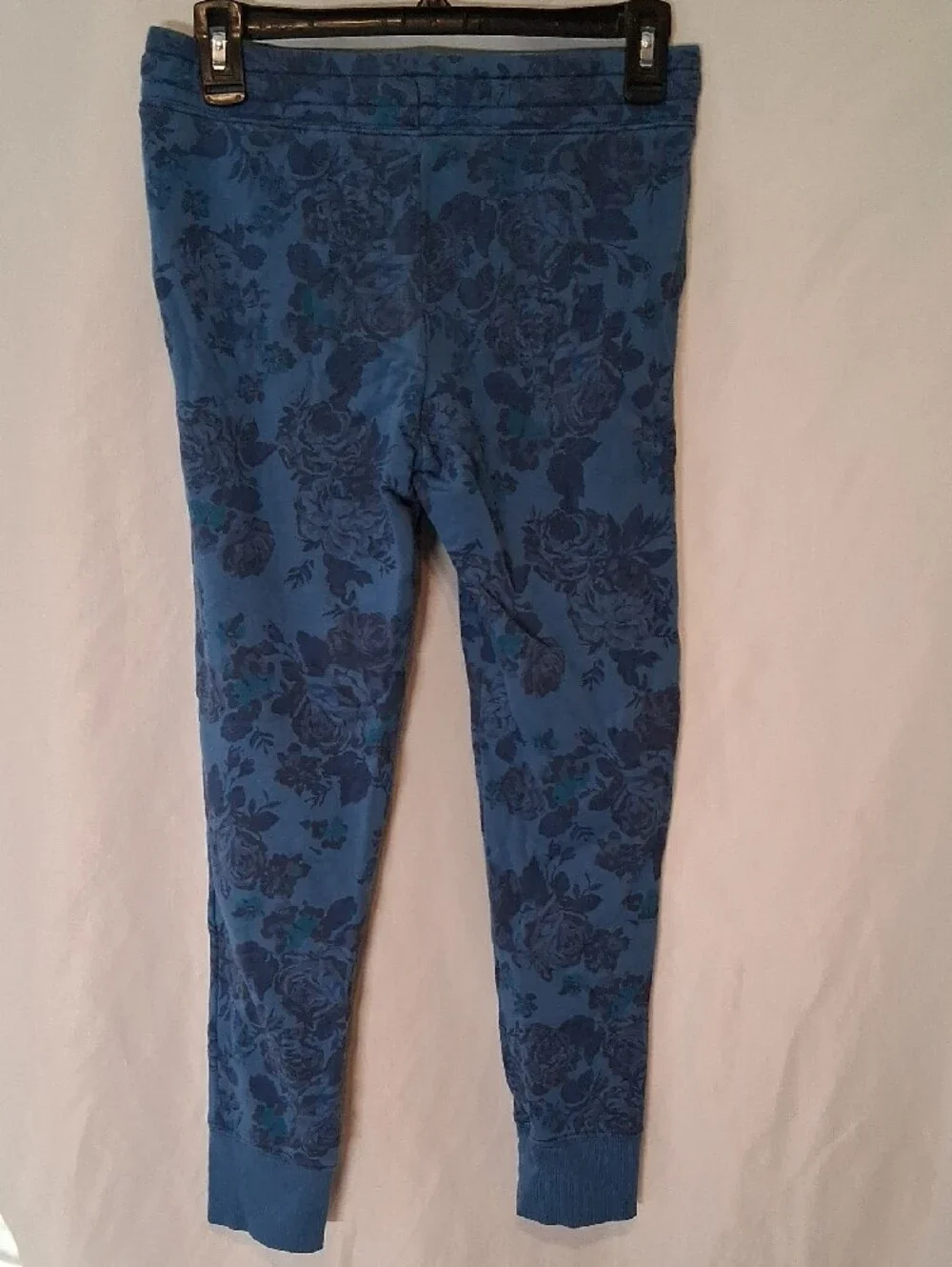 Old Navy Girls Blue Floral Paisley Jogger Sweatpants Size L (10-12